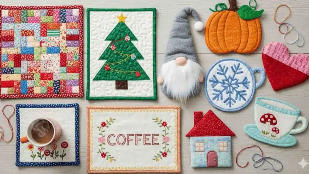 Popular Mug Rug Patterns