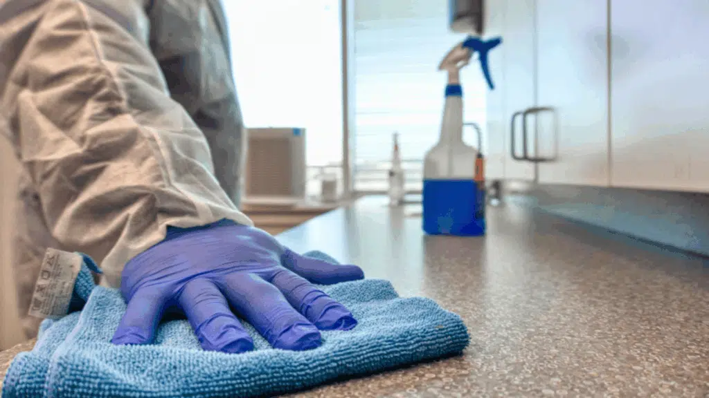 proffessional cleaning smoke odour