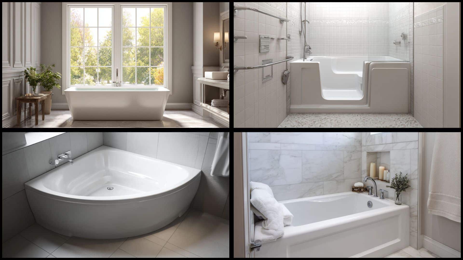 standard tub size guide find your perfect fit