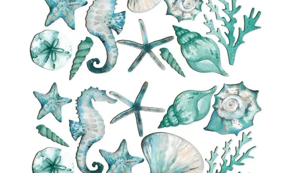 Starfish and Coral Wall Decor