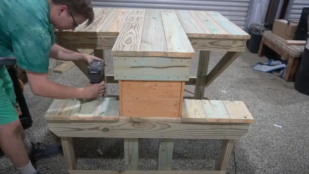 step-4 add seat and extra supports