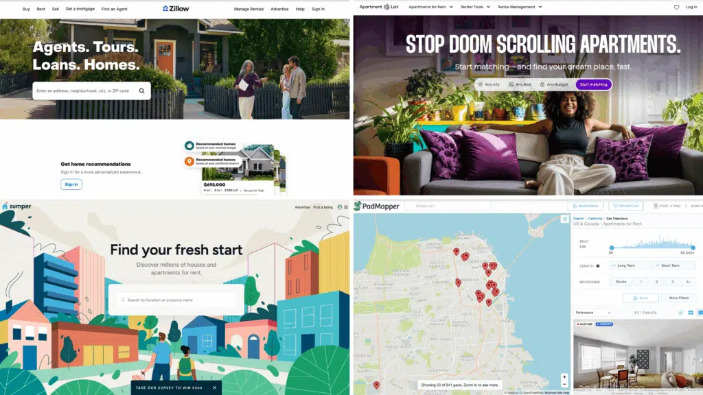 top platforms to search for industrial loft rentals