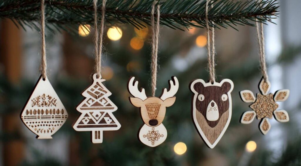 wooden ornament