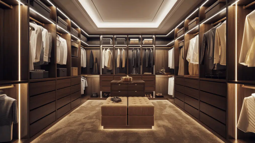 Luxe Walk-in Closet