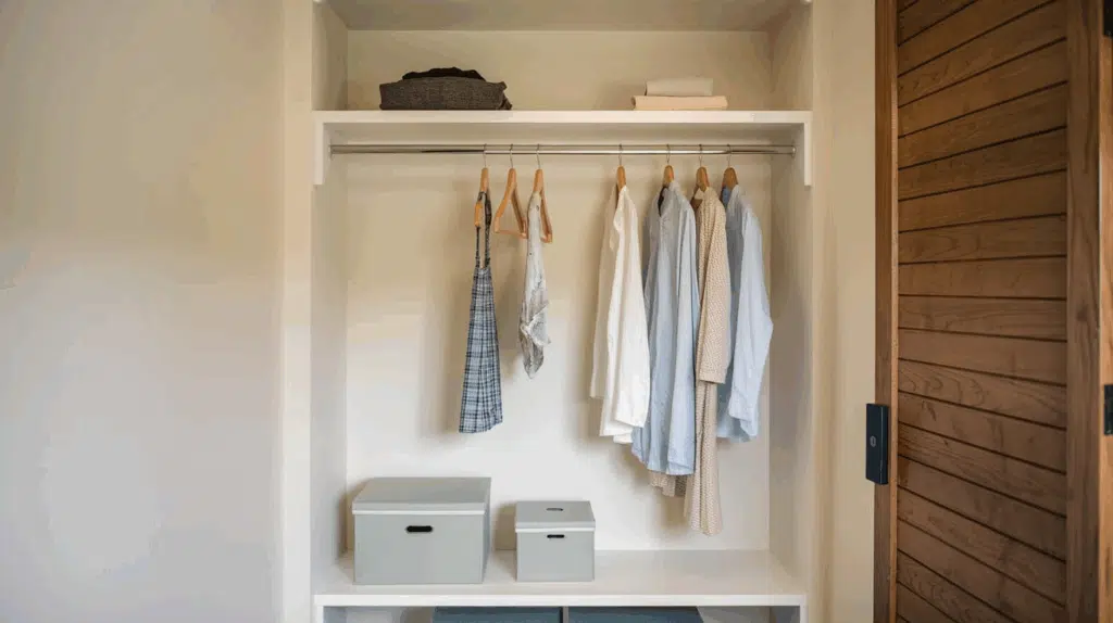 Minimalist Reach-in Closet