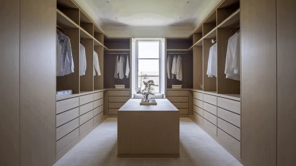 Seamless Built-in Closet