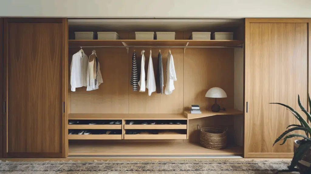 Simple Built-in Closet