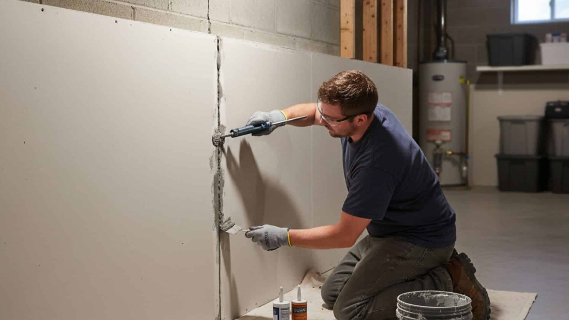 basement wall repair