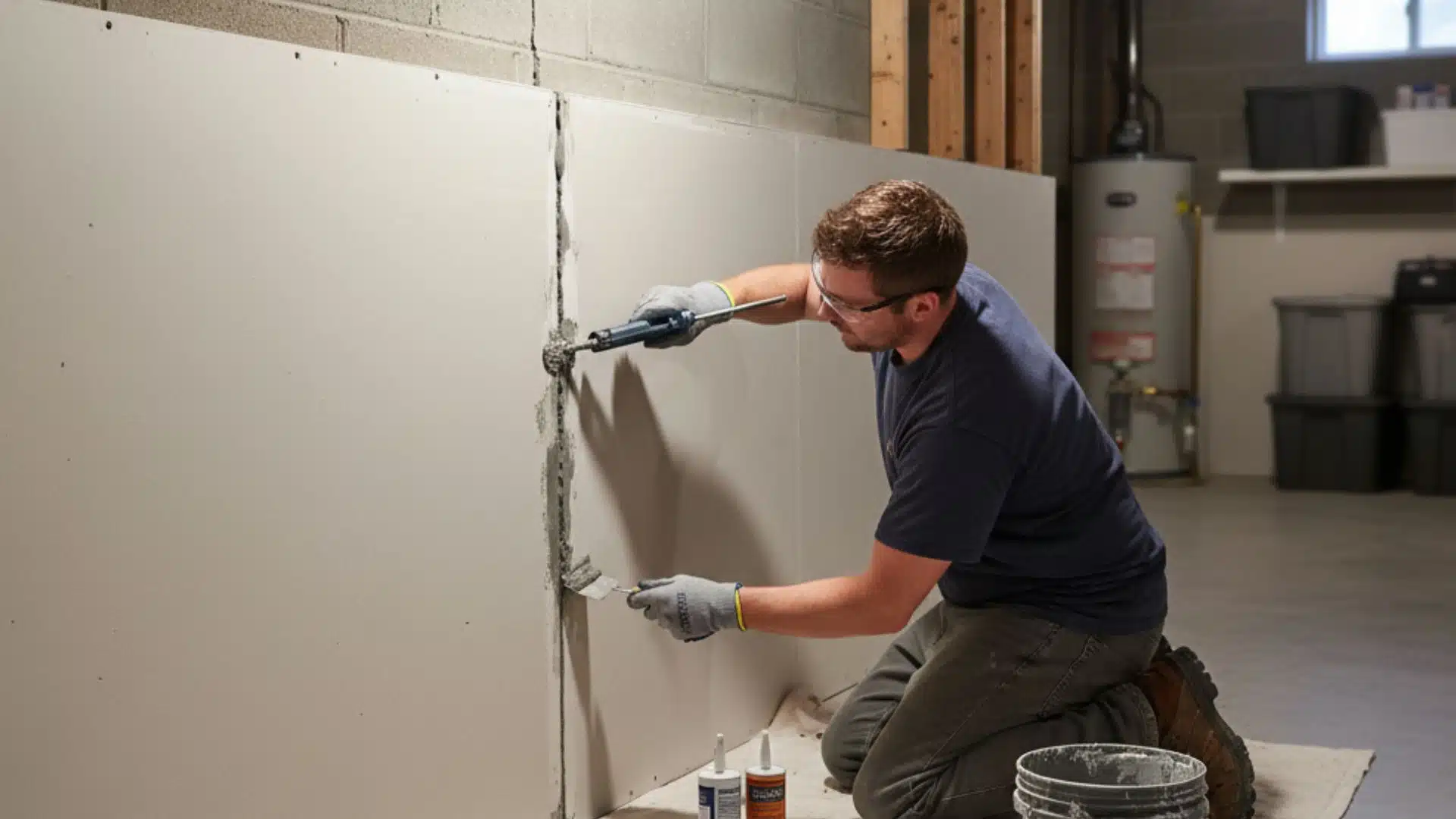 basement wall repair