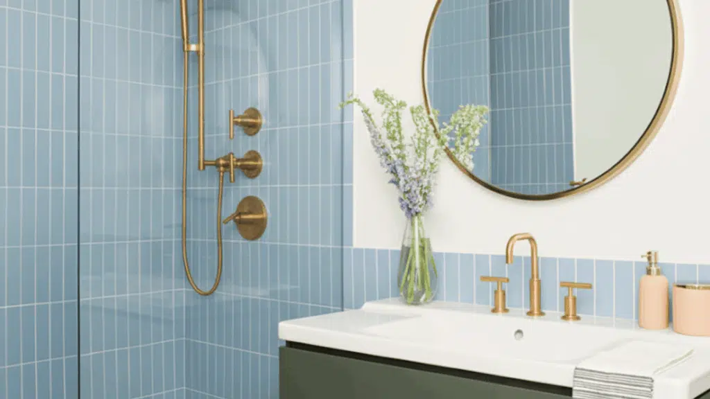 bathroom subway tile patterns