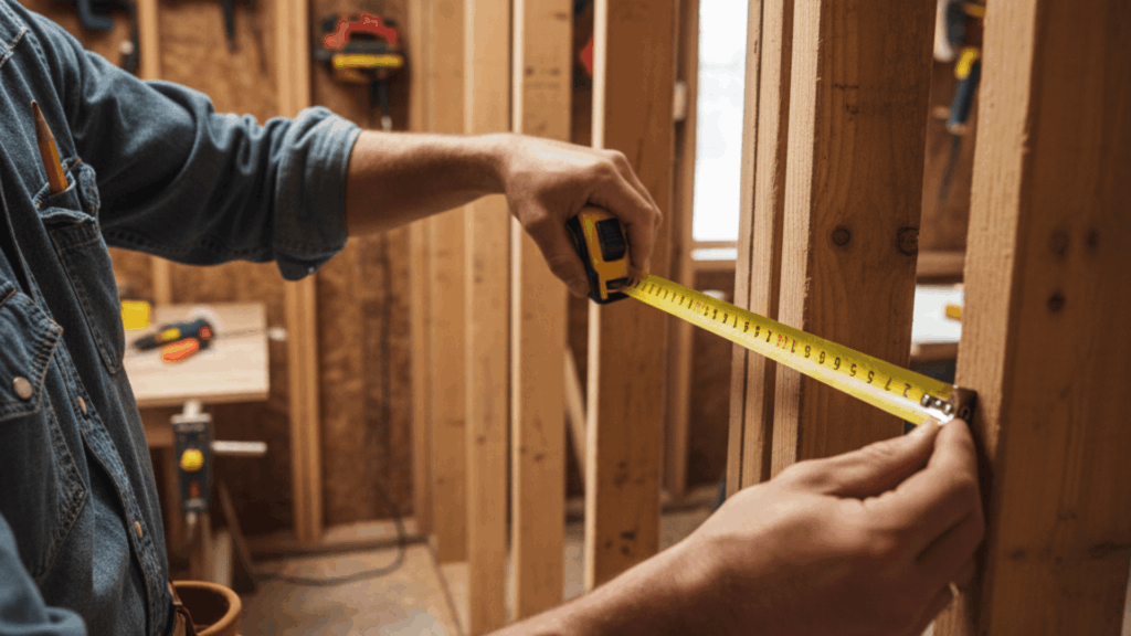 color coded and special markings on a tape measure