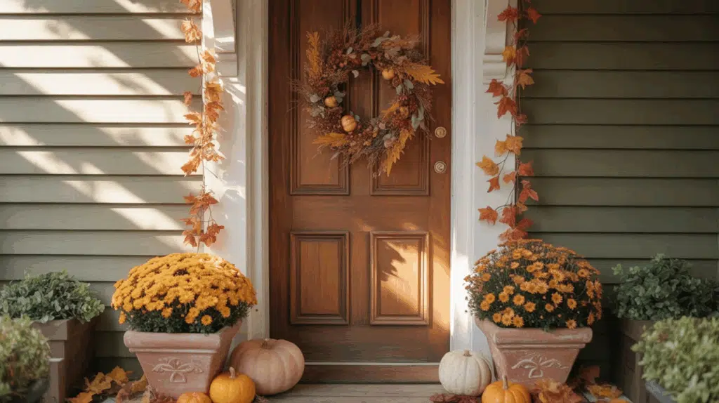 front door flall decor