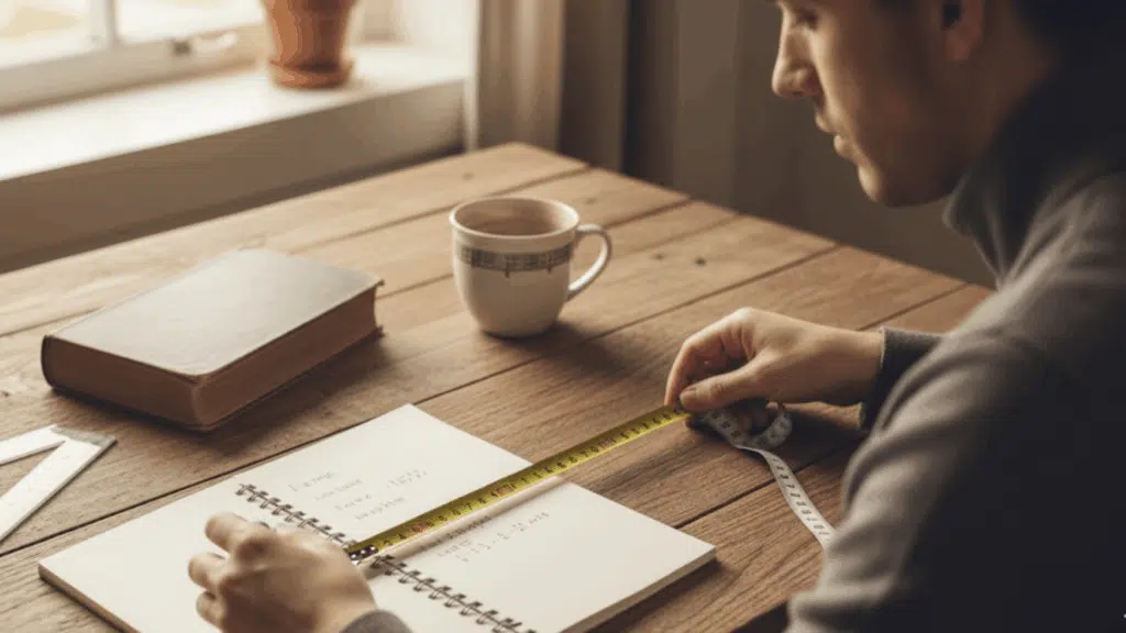 how to practice reading tape measure markings