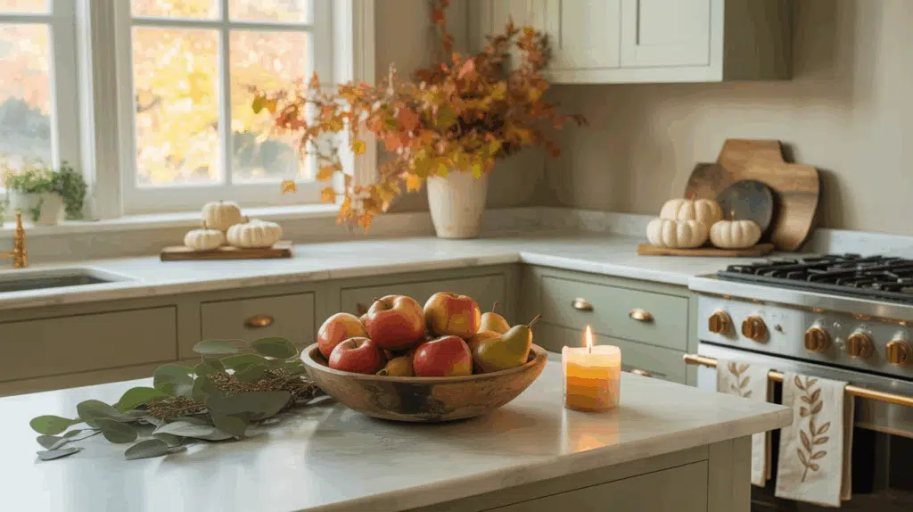 kitchen fall decor