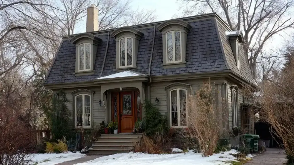 mansard roof