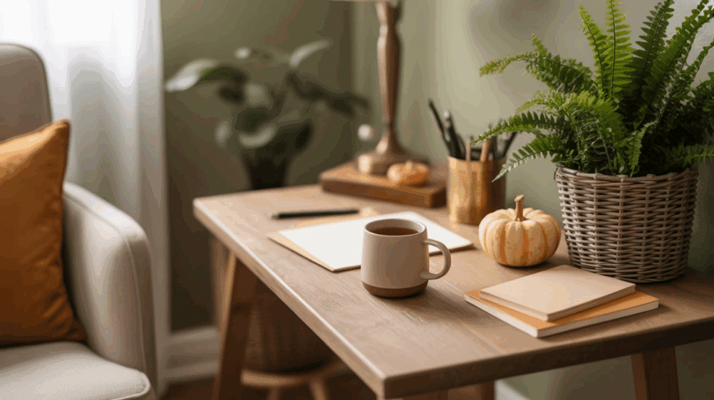 office fall decor