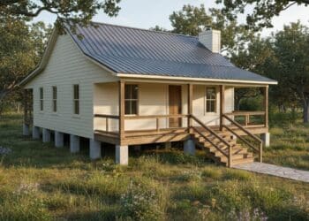 pier and beam house