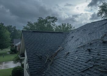 roof storm damage