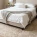 size rug for queen bed