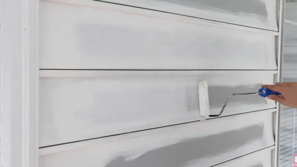 step four paint the vinyl siding