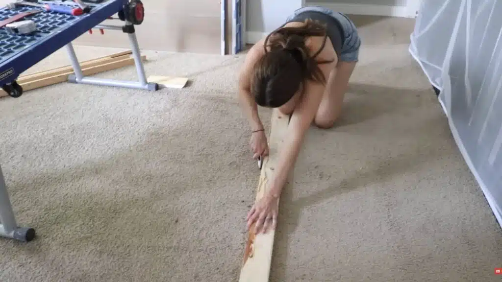 step two plan and mark the layout