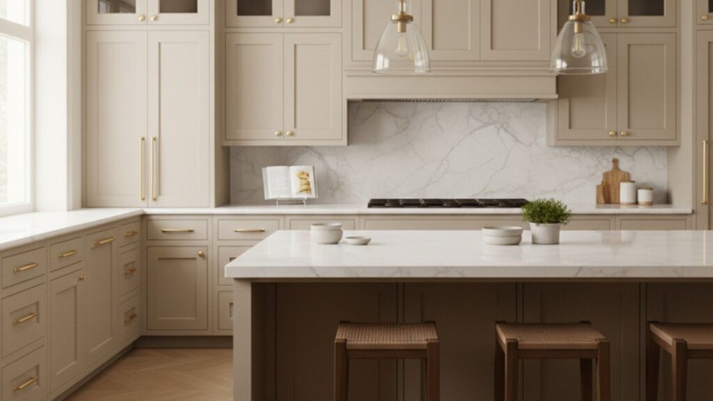 transitional kitchen