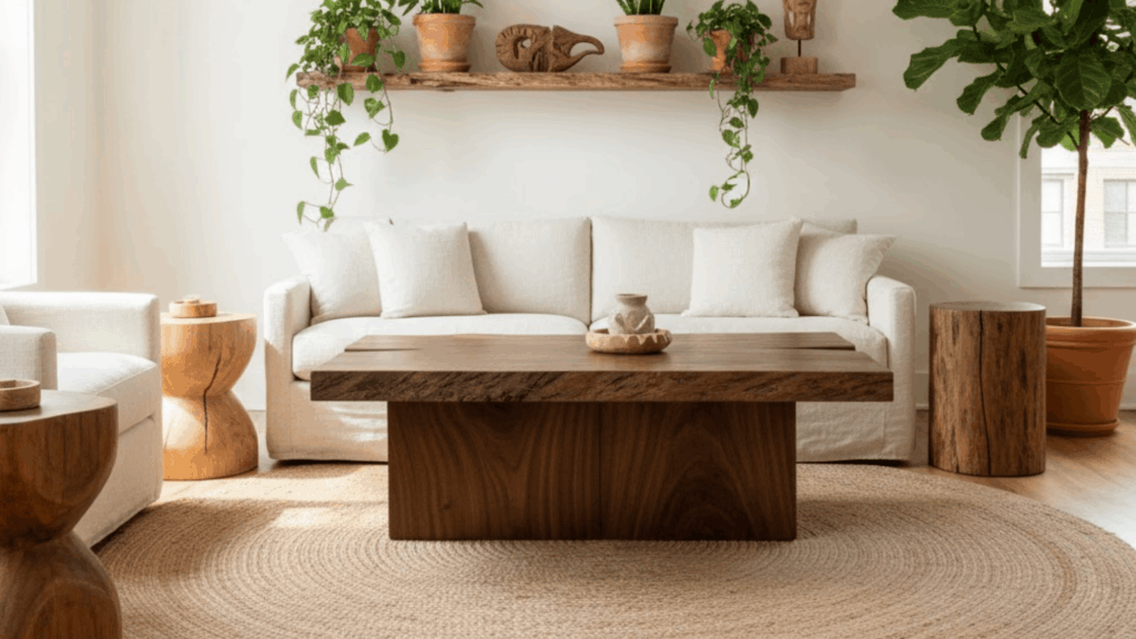 11 natural wood furniture