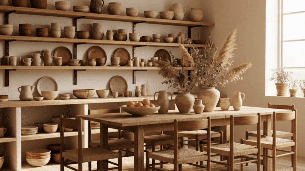 12 handcrafted ceramics