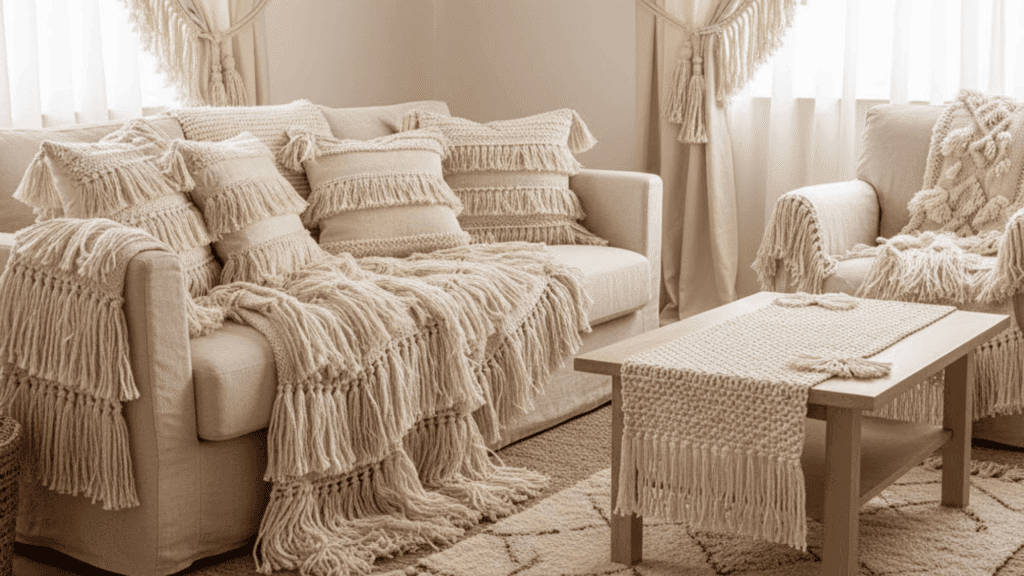 16 fringe and tassel details