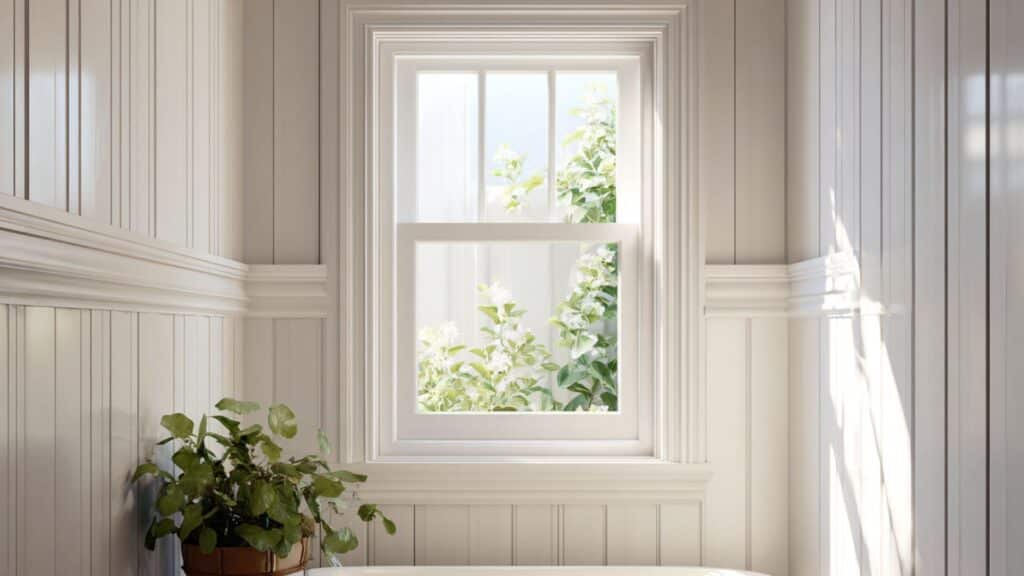 beadboard around window frames