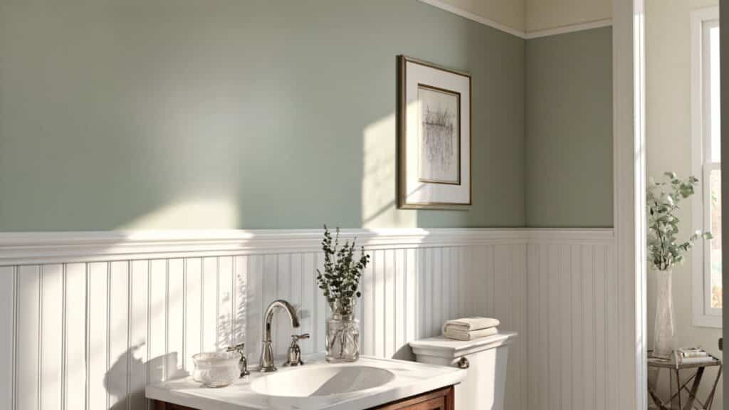 beadboard chair rail detail