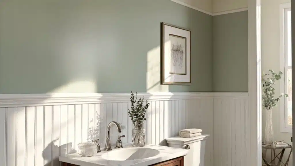 beadboard chair rail detail