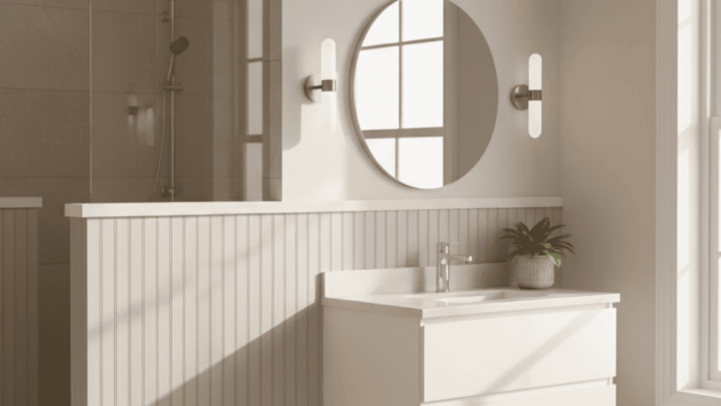 beadboard room divider