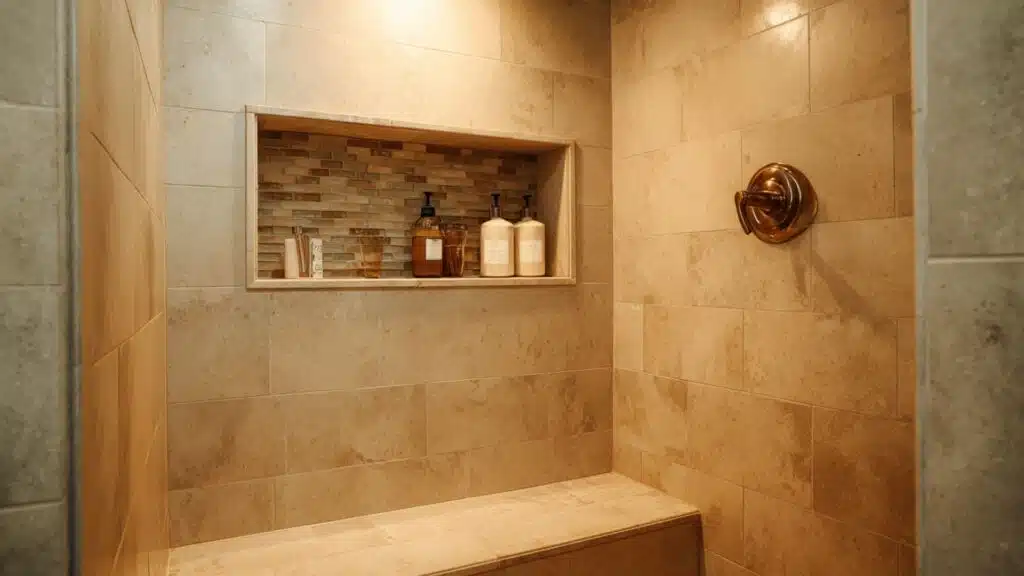 bench integrated niche