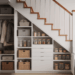 closet under stairs ideas and pantry setup tips