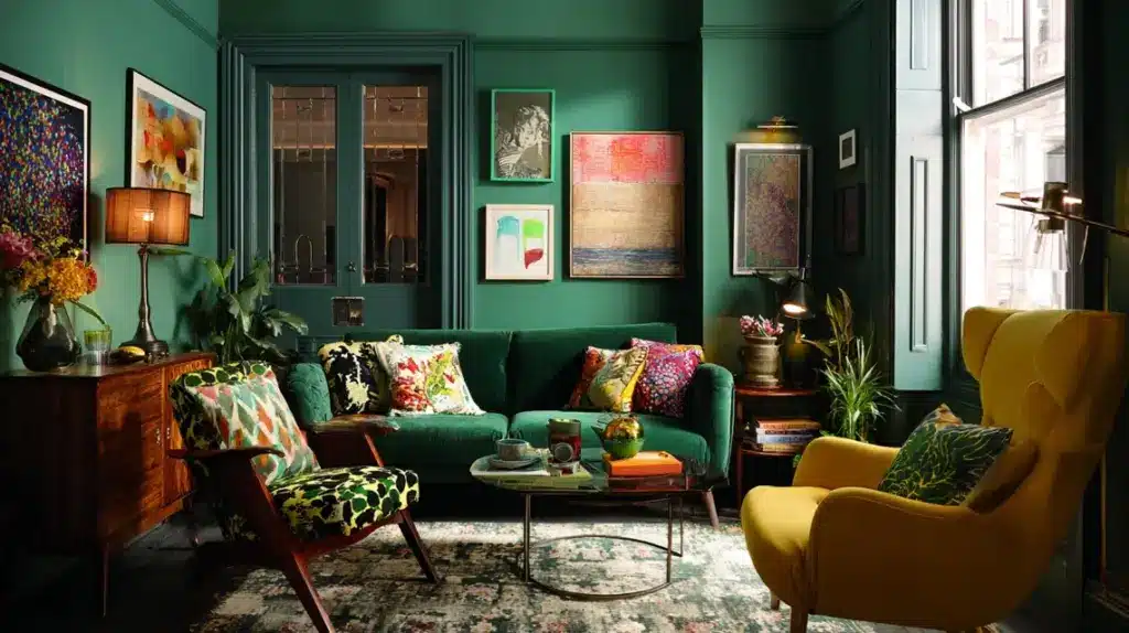 eclectic green