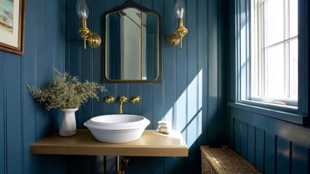 full bold color beadboard