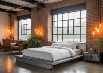 industrial bedroom ideas