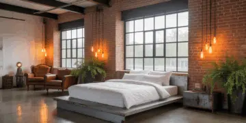 industrial bedroom ideas
