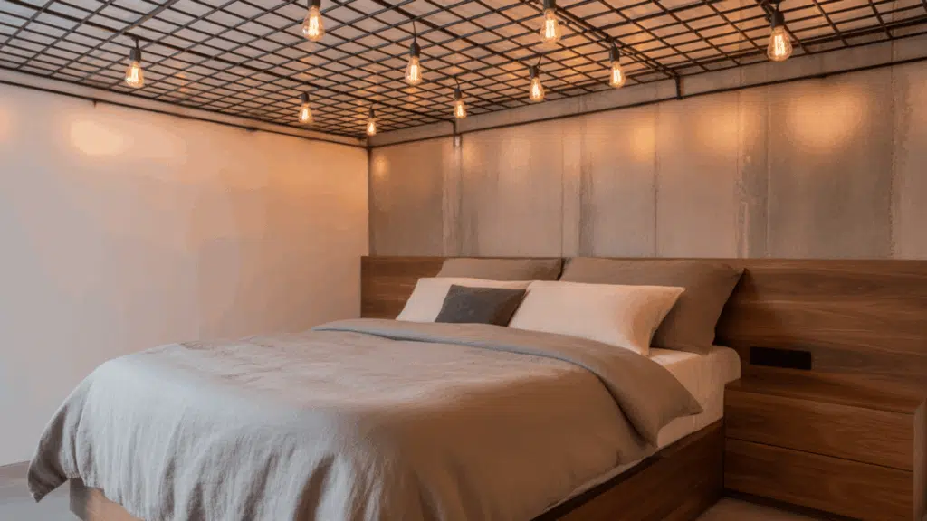 industrial lighting grid