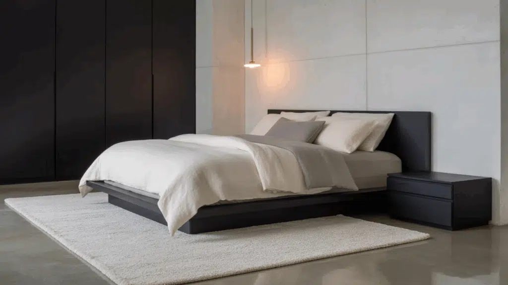 matte black industrial look