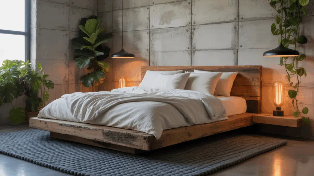 mixed material finish