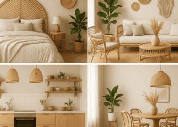 modern bohemian interior design