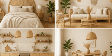 modern bohemian interior design