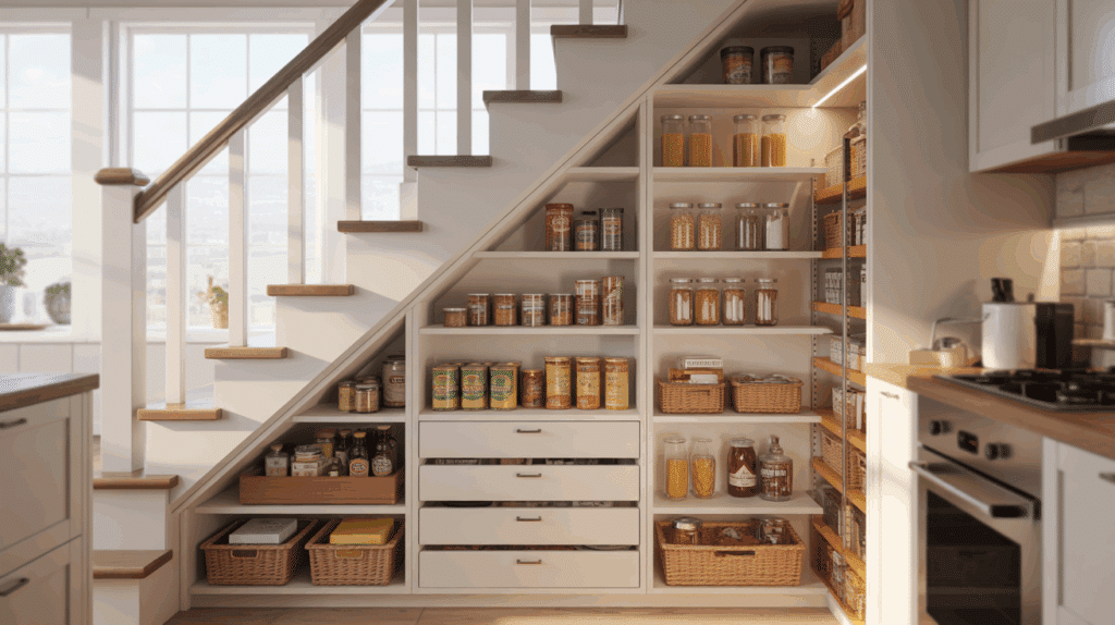 pantry under stair