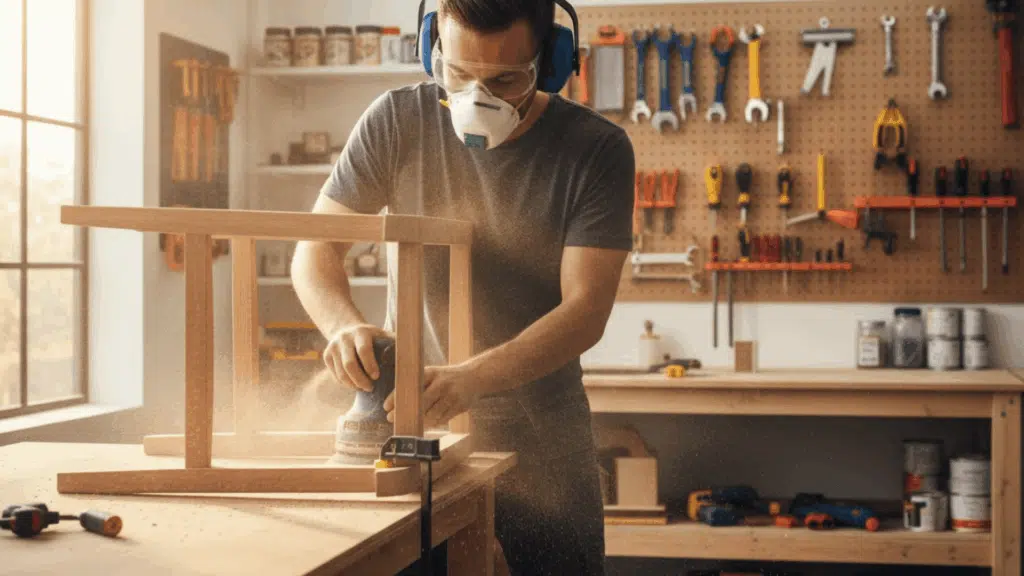 safety precautions When using sanders