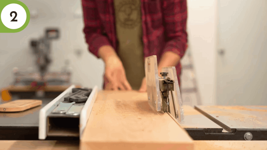 step 2 edge and glue your boards