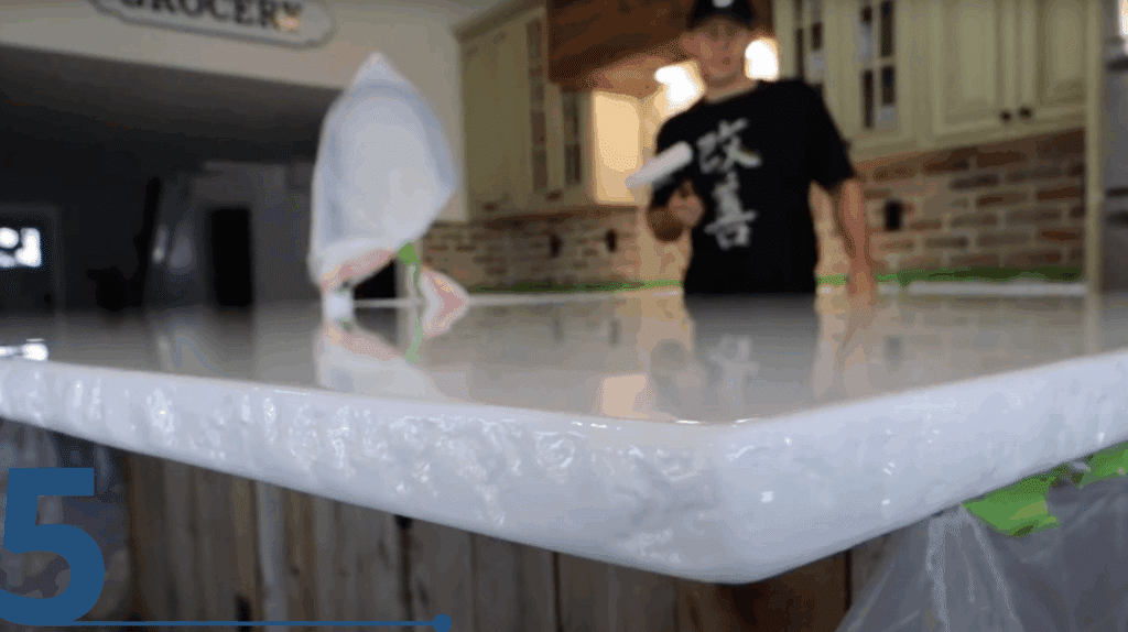 step 5 let it cure and finish cabinets