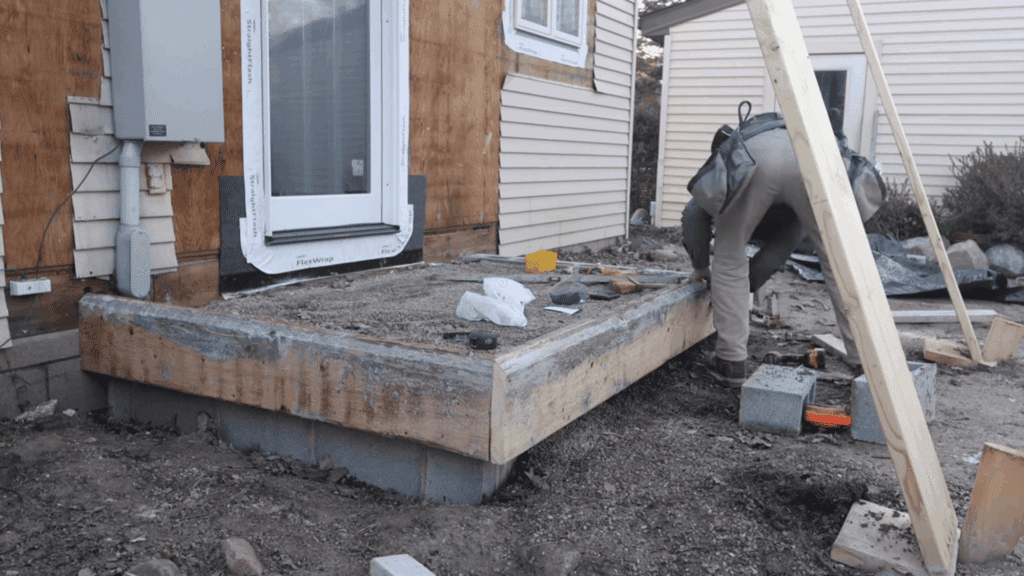 step two set pitch protect house And release forms