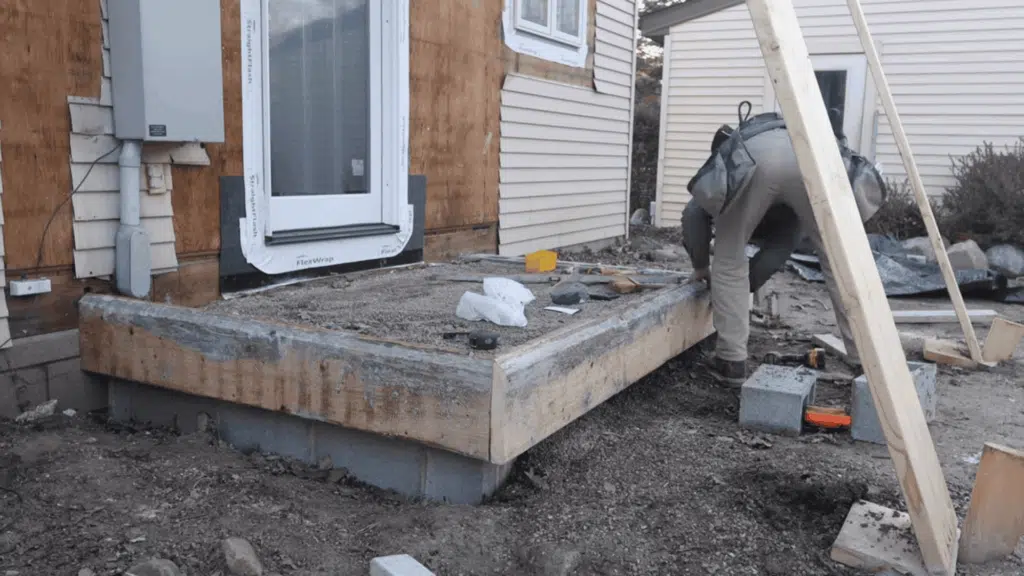 step two set pitch protect house And release forms